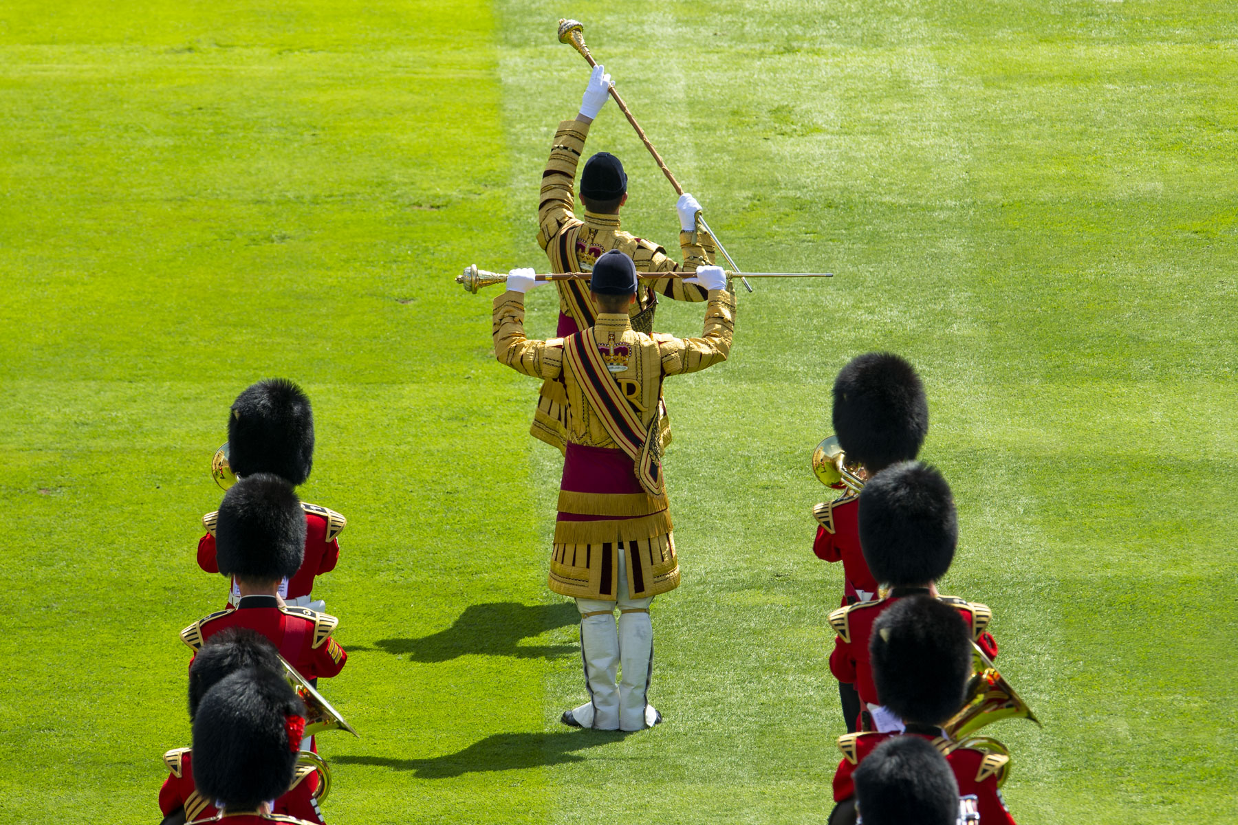 regimental musicians