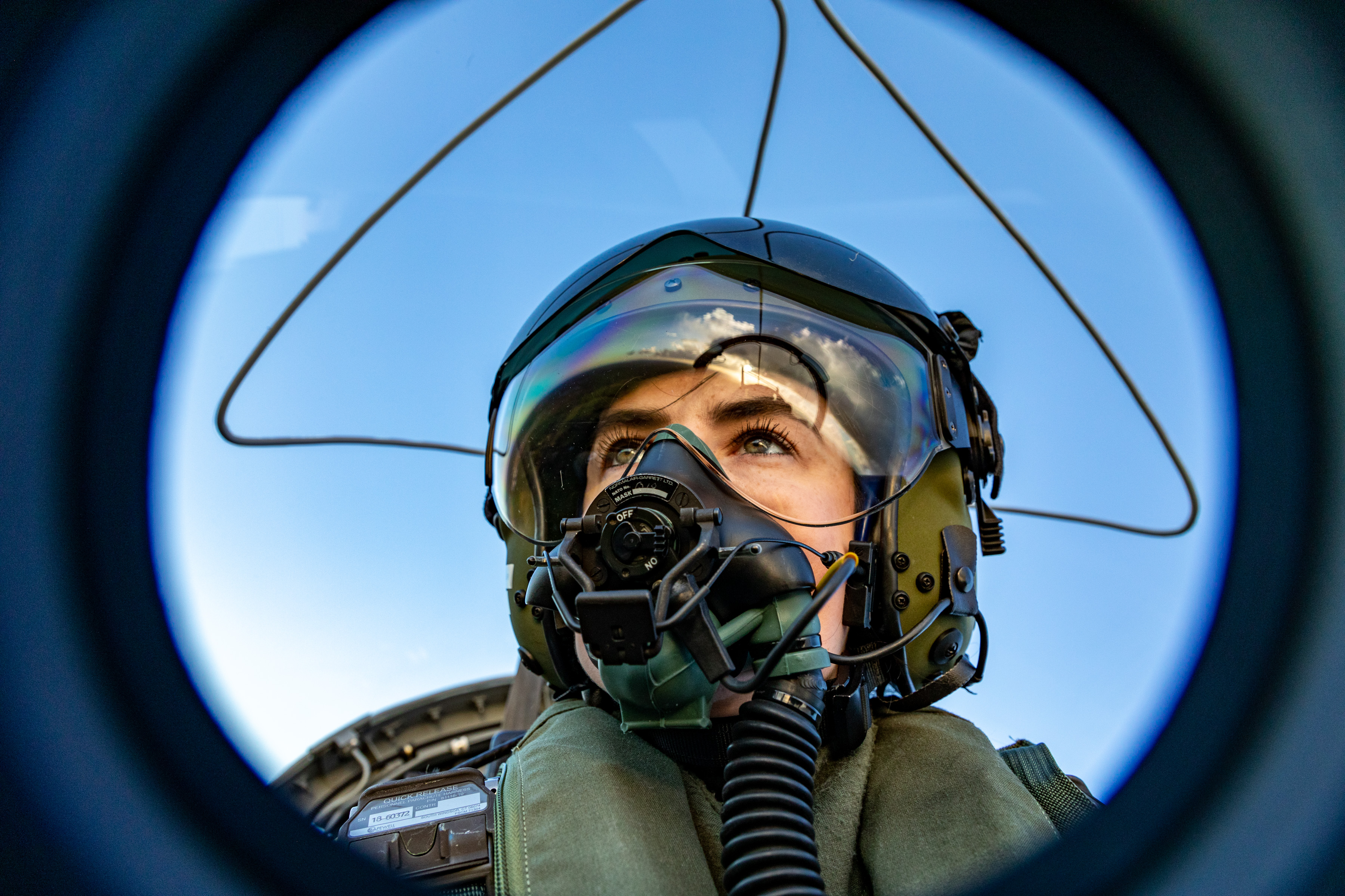 A female RAF Co-Pilot